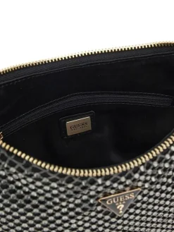 Guess Juhlalaukut|juhlalaukku Pwe Zalina Top Zip Shoulder bag Pwe Pewter