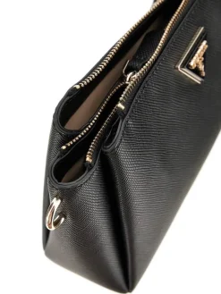Guess Laukut Ja Kassit|laukku Bla Noelle Tri Compartment Xbody Bla Black