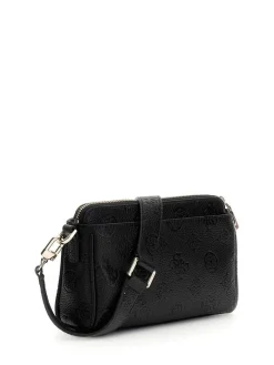 Guess Laukut Ja Kassit|laukku HWPD98 88720 Blo Cresidia II Mini Xbody Top Zip Blo Black logo