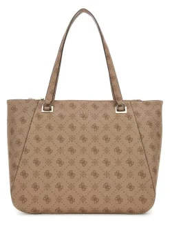 Guess Laukut Ja Kassit|laukku Ltl Calebra Tote Ltl Latte logo