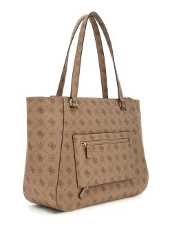 Guess Laukut Ja Kassit|laukku Ltl Calebra Tote Ltl Latte logo