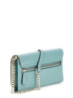 Guess Laukut Ja Kassit|laukku Tea Noelle Xbody Flap Organizer Tea Teal