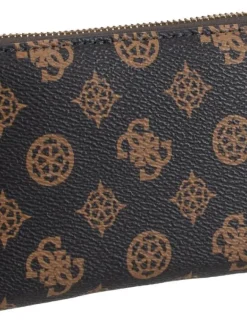 Guess Lompakot|lompakko Mlo Laurel Slg Medium Zip Around Mlo Mocha logo