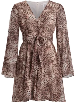 Guess Lyhyet Juhlamekot|mekko Laila P1IE Cheetah print