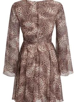Guess Lyhyet Juhlamekot|mekko Laila P1IE Cheetah print