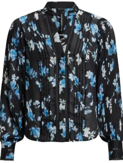 Guess Puserot|pusero Josette P7UN Musta / Sininen