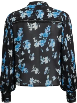 Guess Puserot|pusero Josette P7UN Musta / Sininen