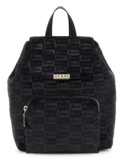 Guess Reput|reppu Jblk Velvet Backpack JBLK Jet black