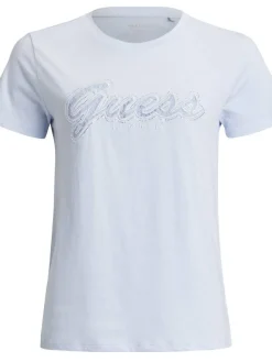 t-paita Script lace logo>Guess Outlet
