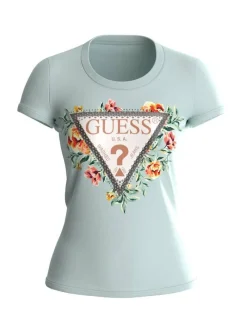 t-paita Triangle flowers>Guess Clearance
