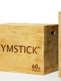 Gymstick Nyrkkeily Ja Muu Kuntourheilu|hyppyboxi 76x60x50 cm puinen
