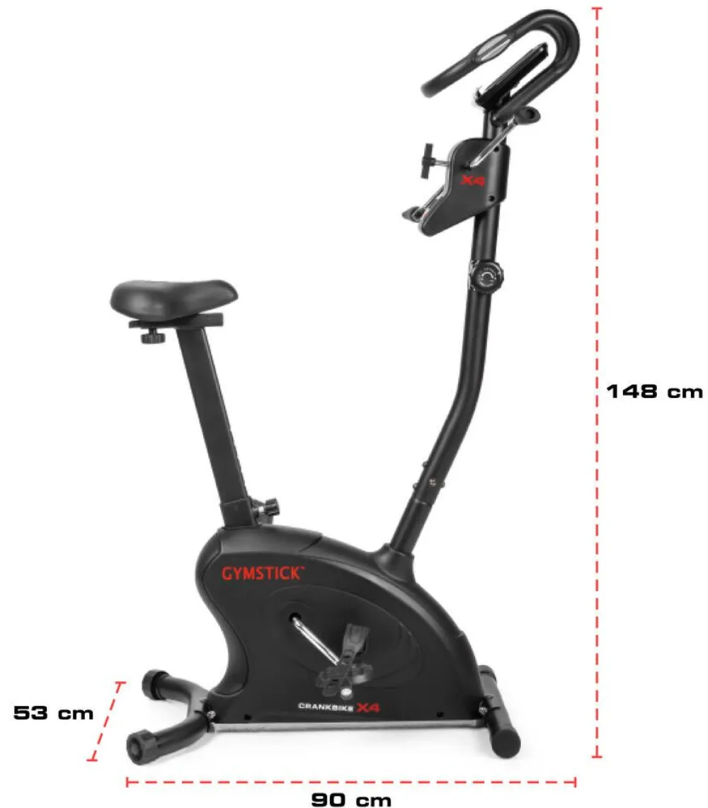 kuntopyörä Crankbike X4>Gymstick