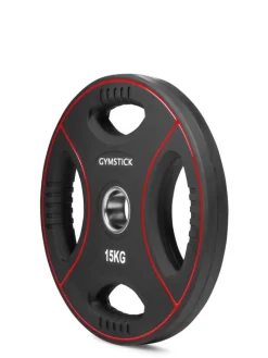 Gymstick Fitnessvälineet|levypaino Pro PU 15 kg
