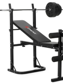 Gymstick Kuntoilulaitteet|painonnostopenkki & painosarja 40 kg