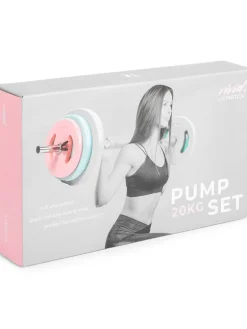 Gymstick Fitnessvälineet|pumppisetti 20 kg Vivid