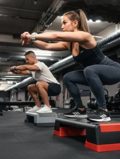 Gymstick Kuntoilulaitteet|steppilauta Pro musta-punainen