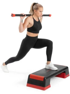 Gymstick Kuntoilulaitteet|steppilauta Pro musta-punainen