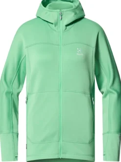 Haglu00f6fs Fleecet, Colleget Ja Hupparit|Haglöfs fleece Betula Hood Women 605062 5LL Mint Stone
