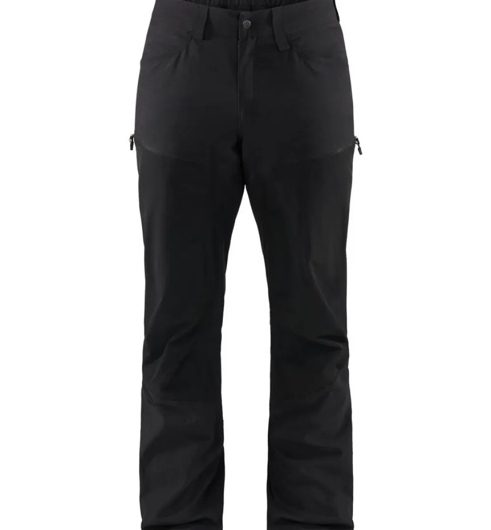Haglu00f6fs Vaellus- Ja Metsästysvaatteet|Ulkoilu|Haglöfs housut Mid Flex Pant True black solid NOS