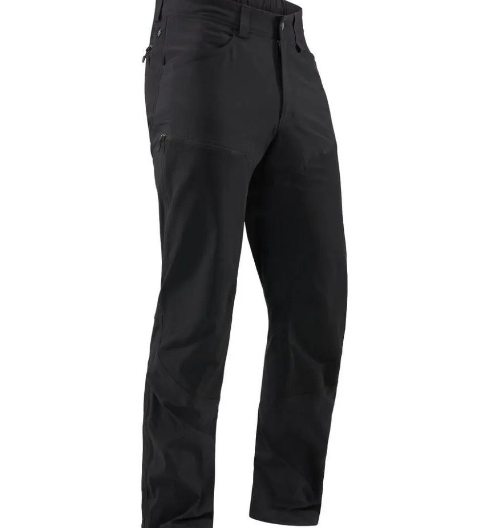 Haglu00f6fs Vaellus- Ja Metsästysvaatteet|Ulkoilu|Haglöfs housut Mid Flex Pant True black solid NOS