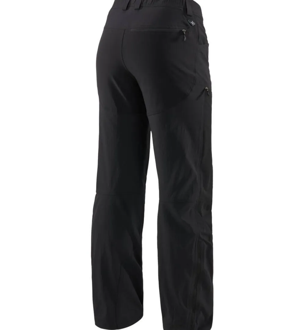 Haglu00f6fs Vaellus- Ja Metsästysvaatteet|Ulkoilu|Haglöfs housut Mid Flex Pant True black solid NOS