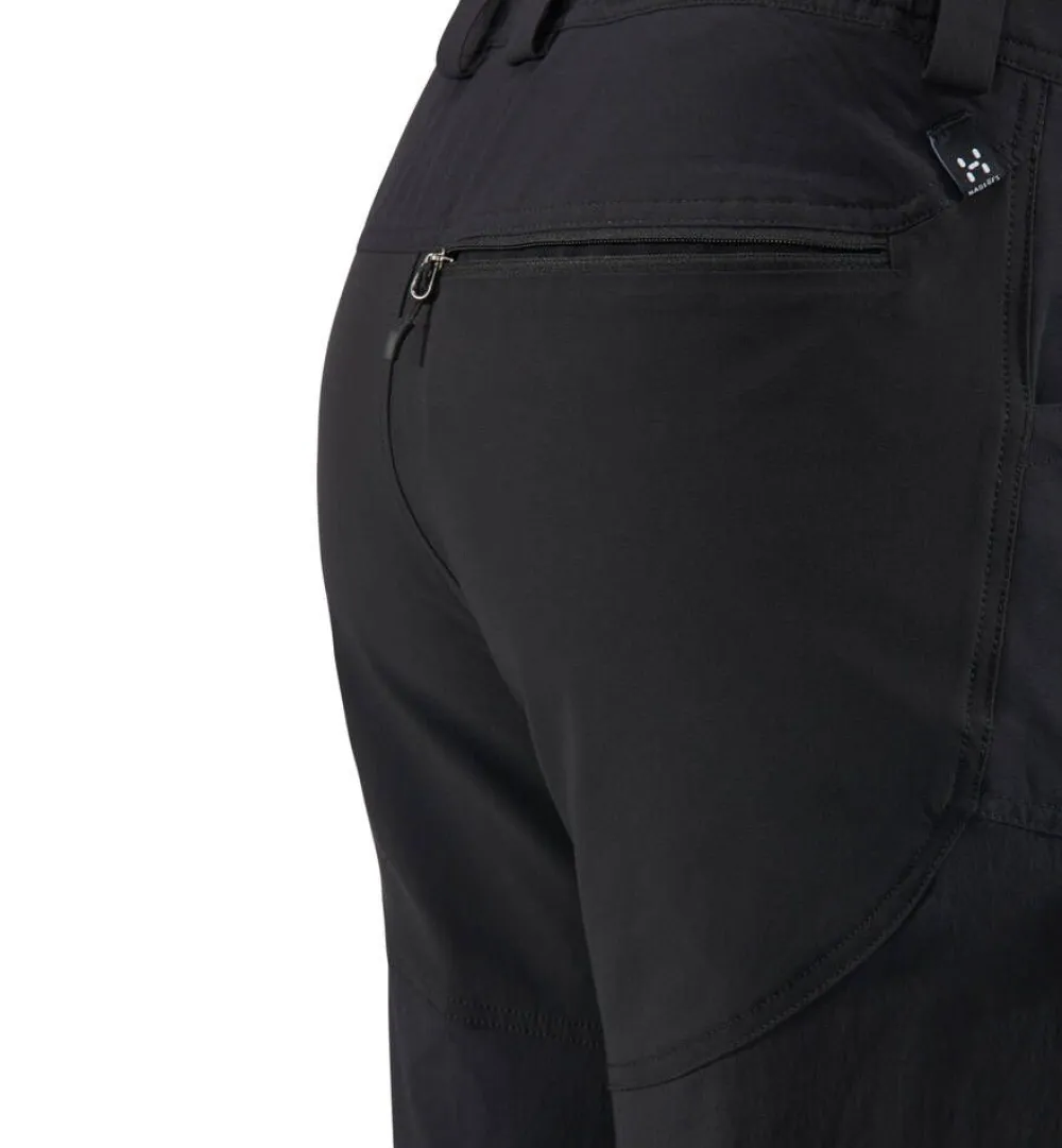 Haglu00f6fs Vaellus- Ja Metsästysvaatteet|Ulkoilu|Haglöfs housut Mid Flex Pant True black solid NOS