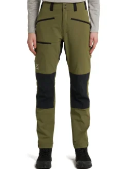 Haglu00f6fs Vaellus- Ja Metsästysvaatteet|Ulkoilu|Haglöfs housut Mid Standard Pant W 4W5 Olive Green/True Black