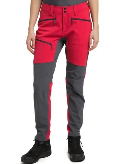Haglu00f6fs Vaellus- Ja Metsästysvaatteet|Ulkoilu|Haglöfs Housut Rugged Flex Pant Women 4ND Scarlet Red/Magnetite