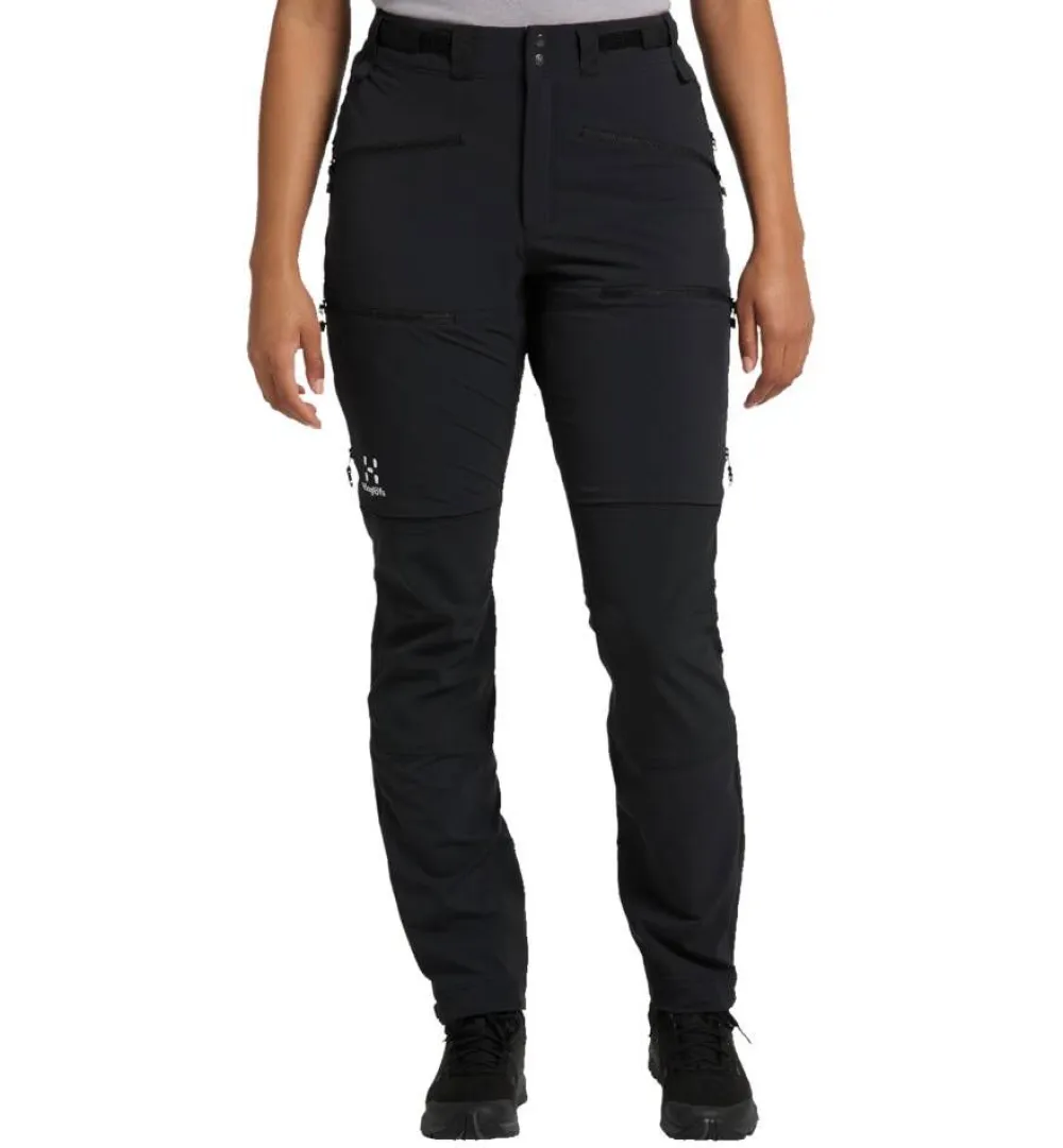 Haglu00f6fs Vaellus- Ja Metsästysvaatteet|Ulkoilu|Haglöfs housut Rugged Standard Pant Women 4HT Fjell Green/True Black