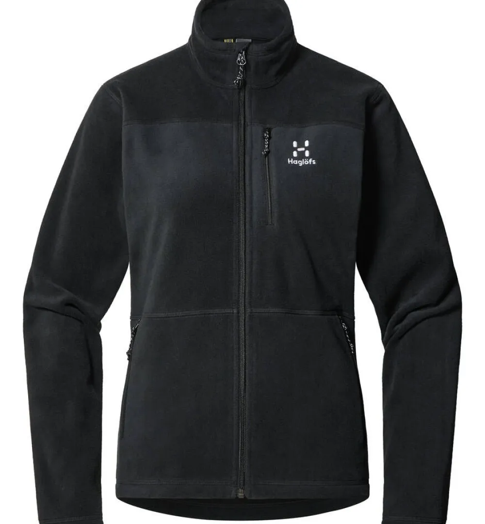 Haglu00f6fs Fleecet, Colleget Ja Hupparit|Haglöfs takki Kaise Mid Jacket W 2C5 TRUE BLACK