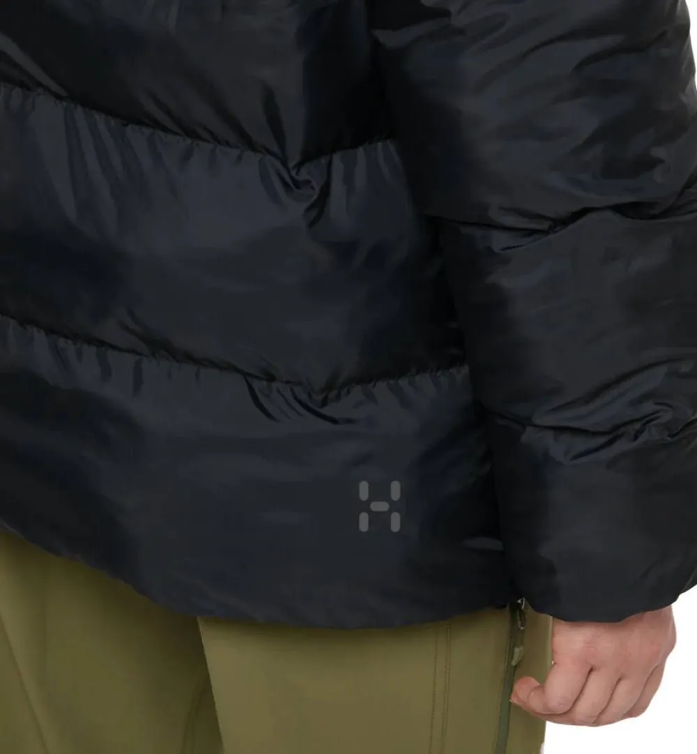 Haglu00f6fs Takit|Talvitakit|Haglöfs takki Puffy Mimic II Hood W 2C5 TRUE BLACK