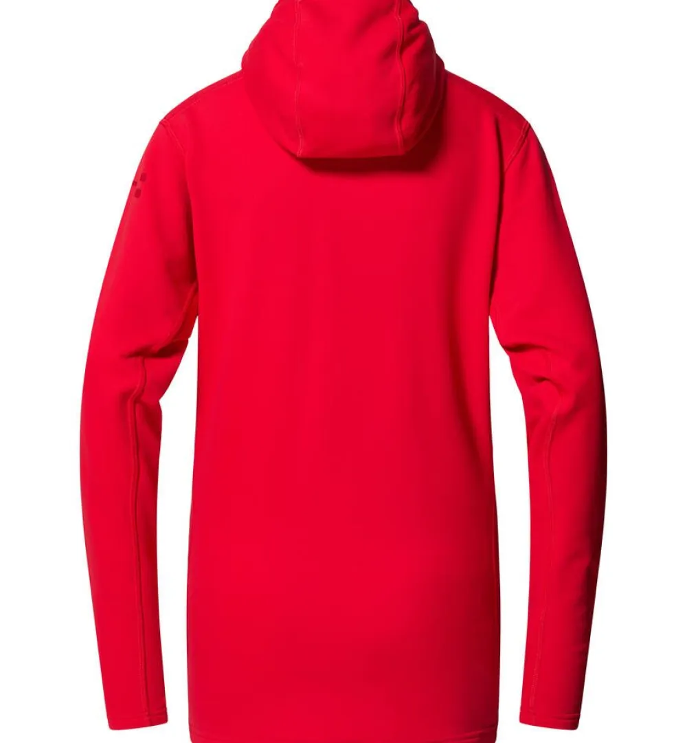 Haglu00f6fs Fleecet, Colleget Ja Hupparit|Haglöfs takki Rosson Mid Hood W 5RA Bright Red