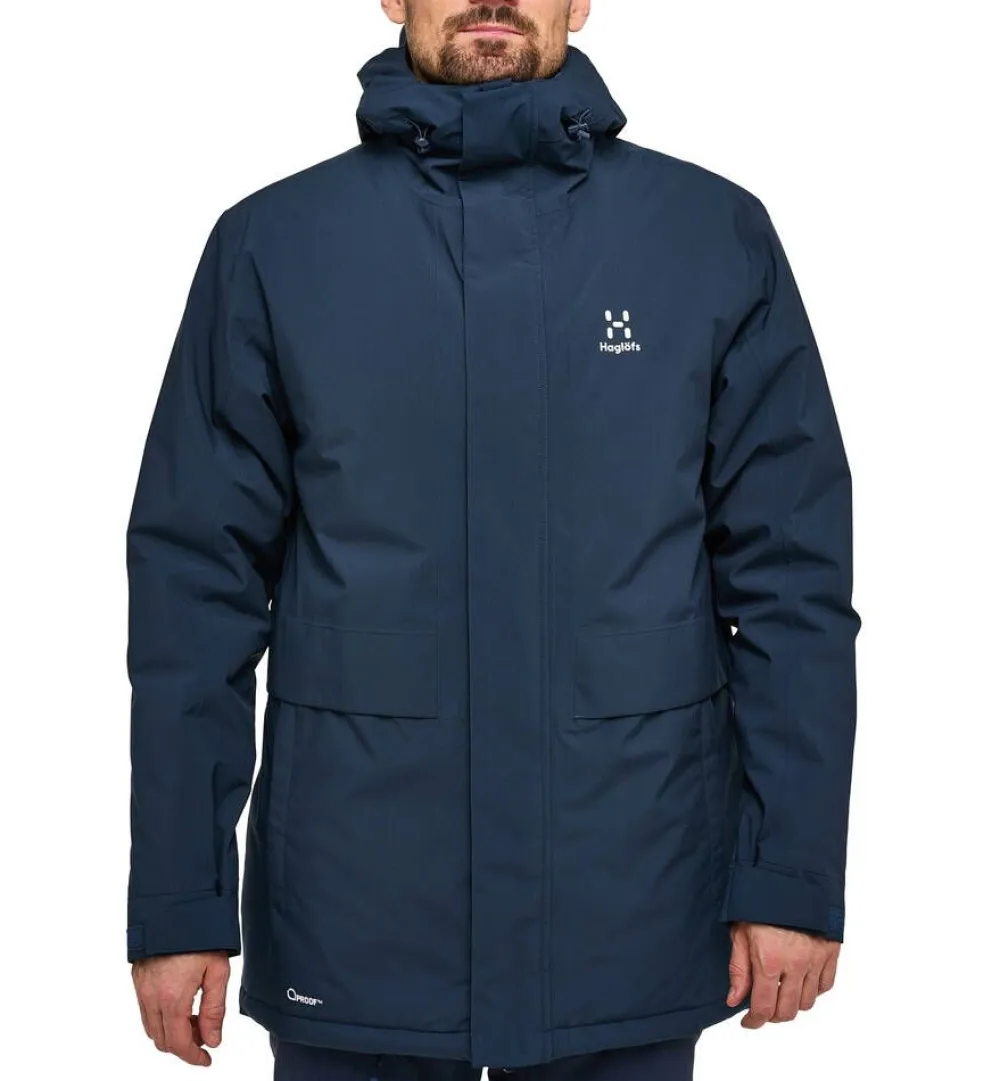Haglu00f6fs Takit|Talvitakit|Haglöfs takki Salix Proof Mimic Parka 3N5 Tarn Blue