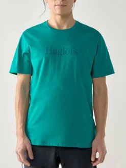 Haglu00f6fs Paidat Ja Neuleet|Haglöfs t-paita Outsiders Tee 5UD Wild Teal