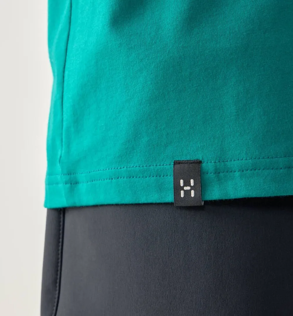 Haglu00f6fs Paidat Ja Neuleet|Haglöfs t-paita Outsiders Tee 5UD Wild Teal