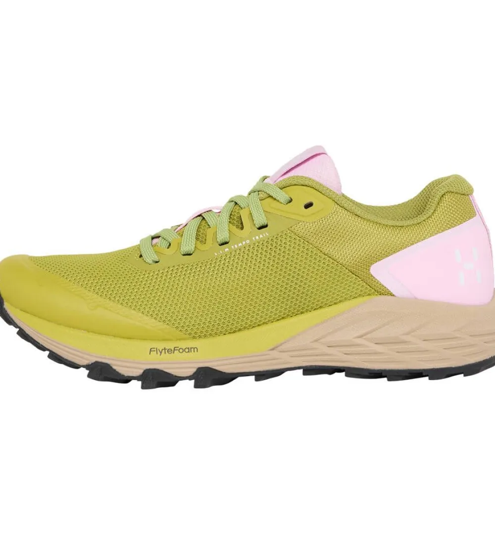Haglu00f6fs Vaellus- Ja Metsästyskengät|Retkeilykengät|Haglöfs vaelluskengät L.I.M Tempo Trail Low W 5Q8 Lime Green/Fresh Pink