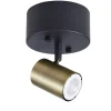 kattospotti Gold Tube 1-osainen kulta-musta>Heat New