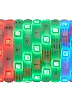 Heat Sisustusvalaisimet|RGB LED-nauha 3 m kaukosäädin IP20