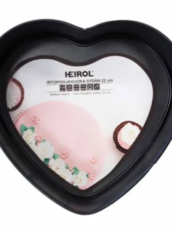 Leivonta irtopohjavuoka sydän 22cm>Heirol Clearance