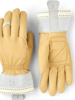Hestra Asusteet|Asusteet|Skullman nahkakäsineet 700 Natural Brown