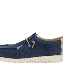 Hey Dude Kangaskengät|kangaskengät Wally Costline Jute Navy 410 Navy