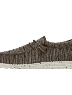 kangaskengät Wally Sox Brown>Hey Dude Sale