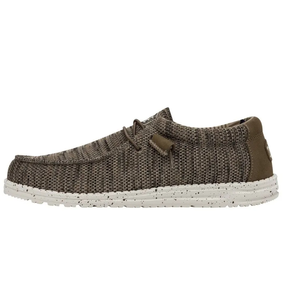 kangaskengät Wally Sox Brown>Hey Dude Sale