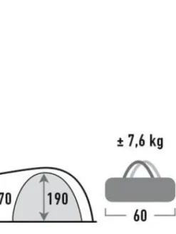 High Peak Teltat, Katokset Ja Riippumatot|teltta Tessin 5.0