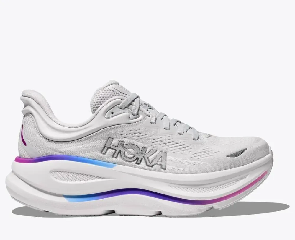 Hoka Juoksu- Ja Treenikengät|juoksukengät Bondi 9 W COSMIC GREY / WHITE