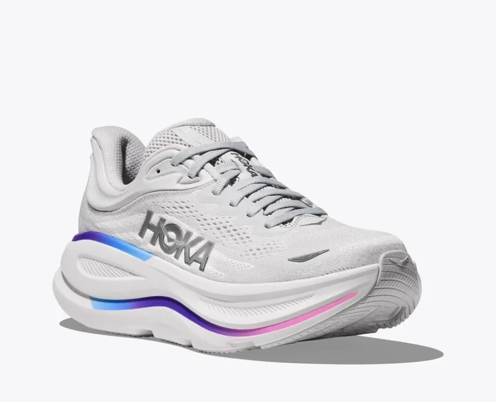 Hoka Juoksu- Ja Treenikengät|juoksukengät Bondi 9 W COSMIC GREY / WHITE