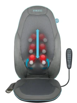 HoMedics Kauneus Ja Terveys|shiatsu hierontaistuin geeli harmaa SGM-1300H-EUX