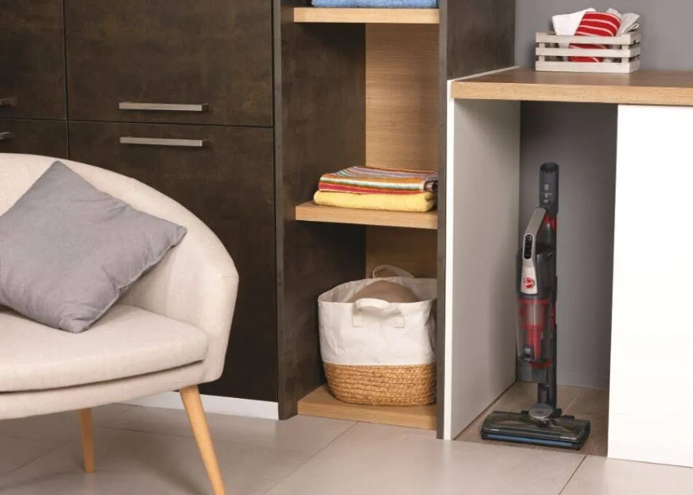 Hoover Silitys Ja Siivous|varsi-imuri Home HF522STH punainen