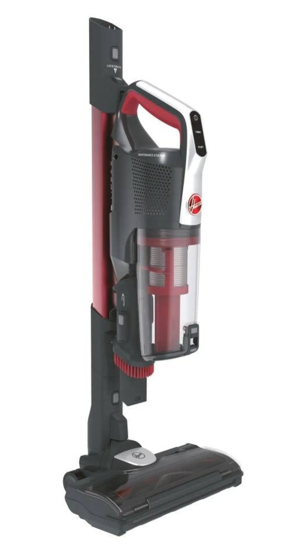 Hoover Silitys Ja Siivous|varsi-imuri Home HF522STH punainen