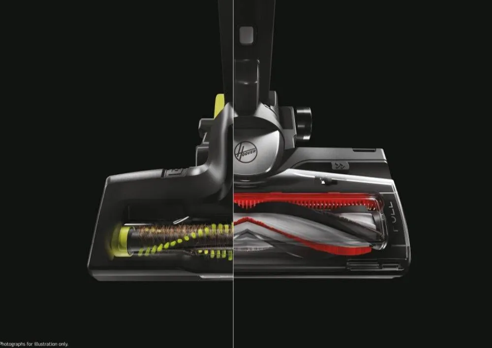 Hoover Silitys Ja Siivous|varsi-imuri Home HF522STH punainen
